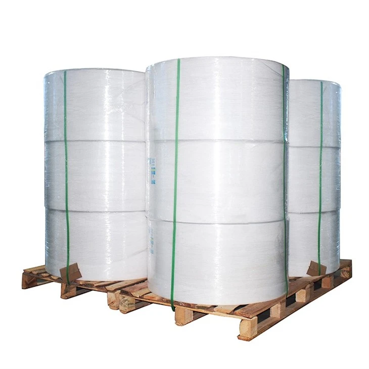 70g Facepaper Eco DT Label Without Backpaper Linerless Sticker