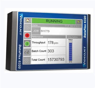Нов оригинален Videojet 6320 TTO Printer Thermal Transfer Printer